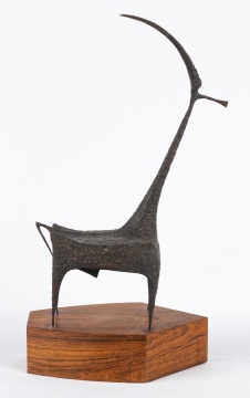 Bronze Stylized Animal Sculpture